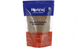 Natraj Roasted Flax Seeds (Roasted Alsi)  Pack  400 grams
